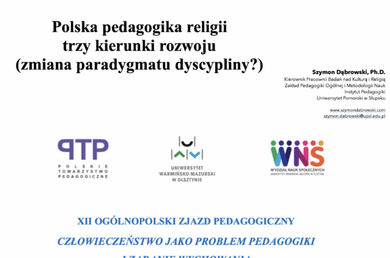 Pytanie o pedagogikę religii?