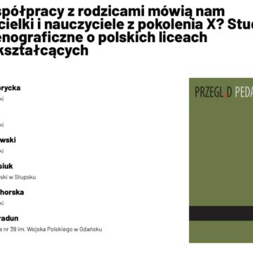 Fenomenografia Pokolenia „X”