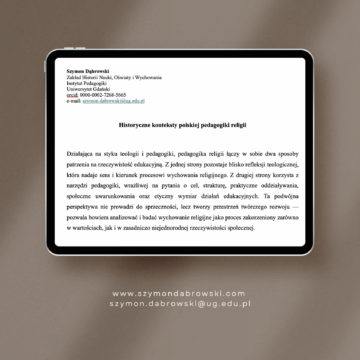 Historyczne konteksty…