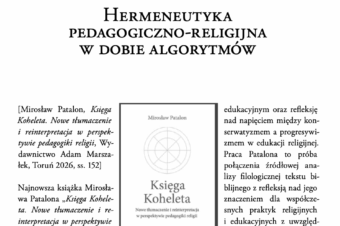 Algorytmy w pedagogice religii?