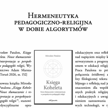 Algorytmy w pedagogice religii?